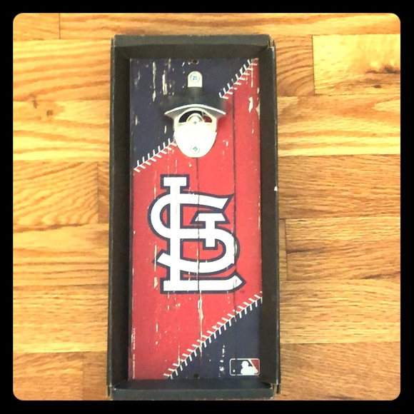 Other - St. Louis Cardinals Bottle Opener Wood Sign